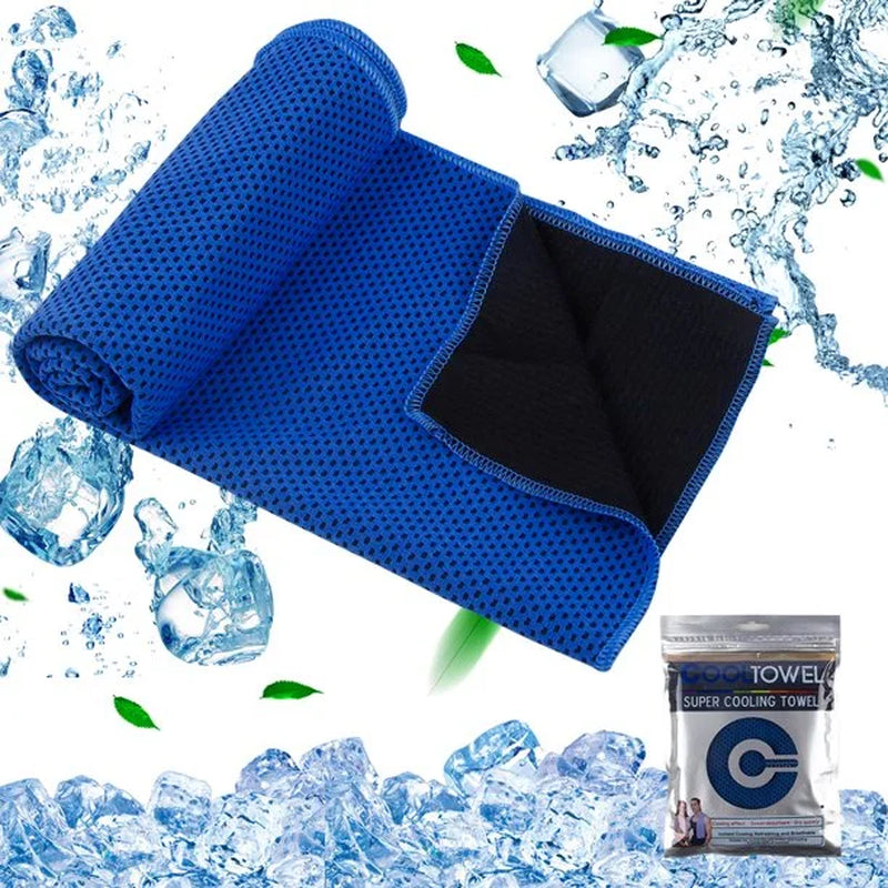 Stay Cool Anywhere! 🌬️❄️ Grab our 4 Pack of Chilly Microfiber Cooling Towels for Your Next Workout, Yoga Session, or Outdoor Adventure! 🏋️‍♂️🧘‍♀️ Perfect for Keeping Your Neck and Face Refreshingly Cool! #FitnessEssentials #StayCool