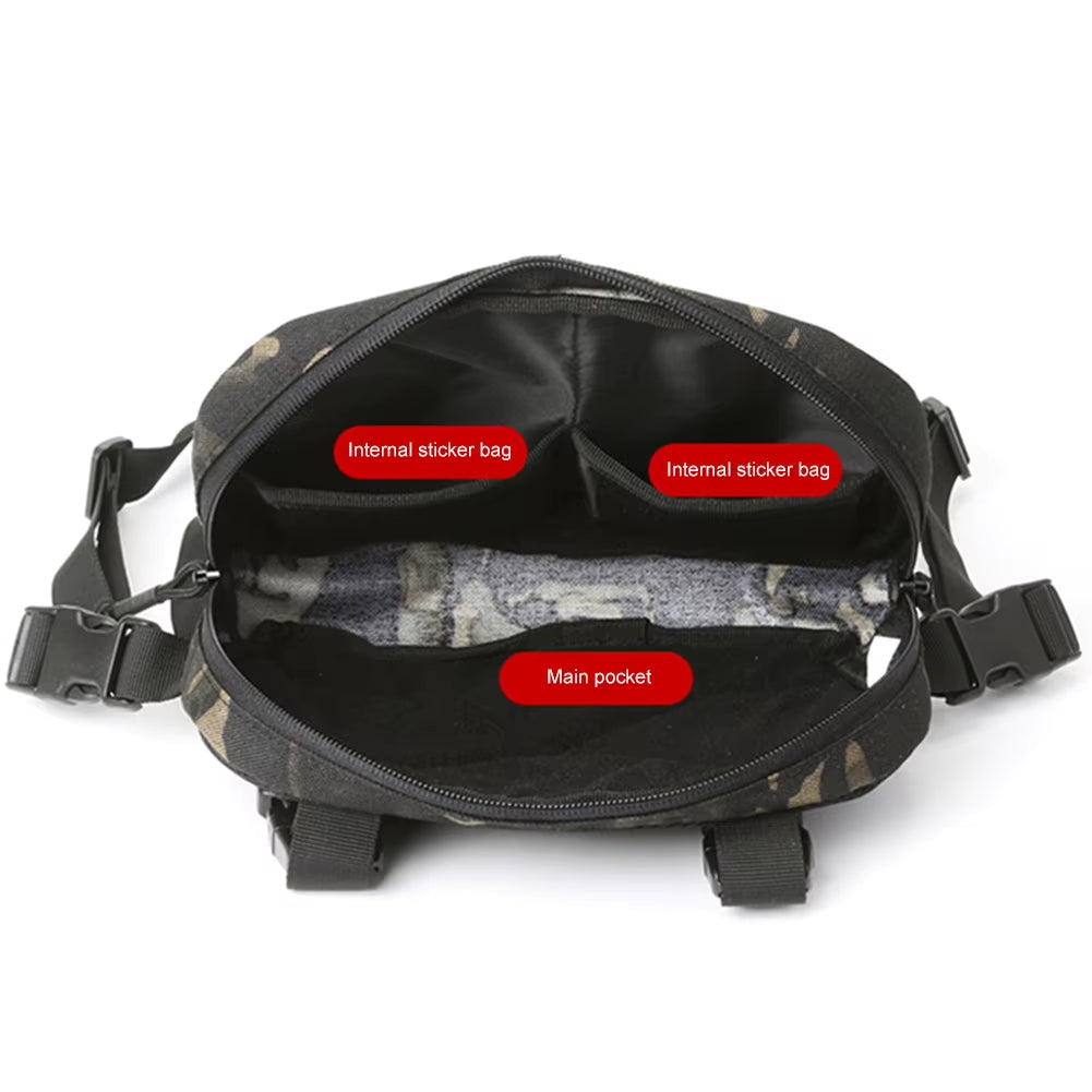 Fishing Chest Bag Men'S Tactical Bags Chest Rig Packs Molle Nylon Climbing Camping Backpacks Outdoor Travel Vest Anny Pack