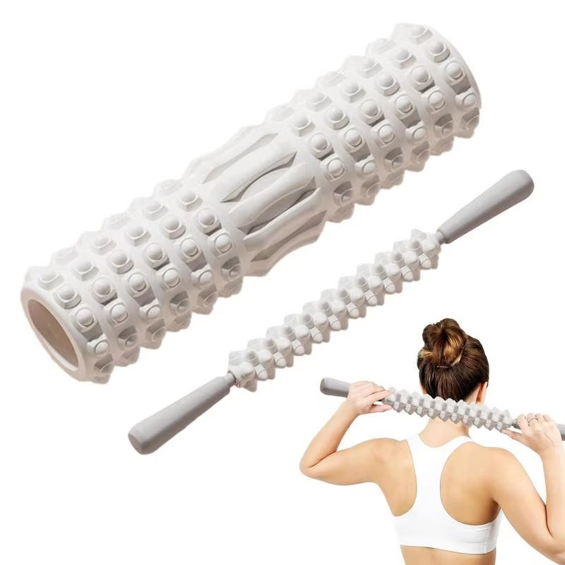 Transform Your Workout with the Ultimate Yoga Foam Roller for Muscle Relief and Flexibility! 🧘‍♀️💪 #FitnessGoals #YogaLife #StretchAndRecover