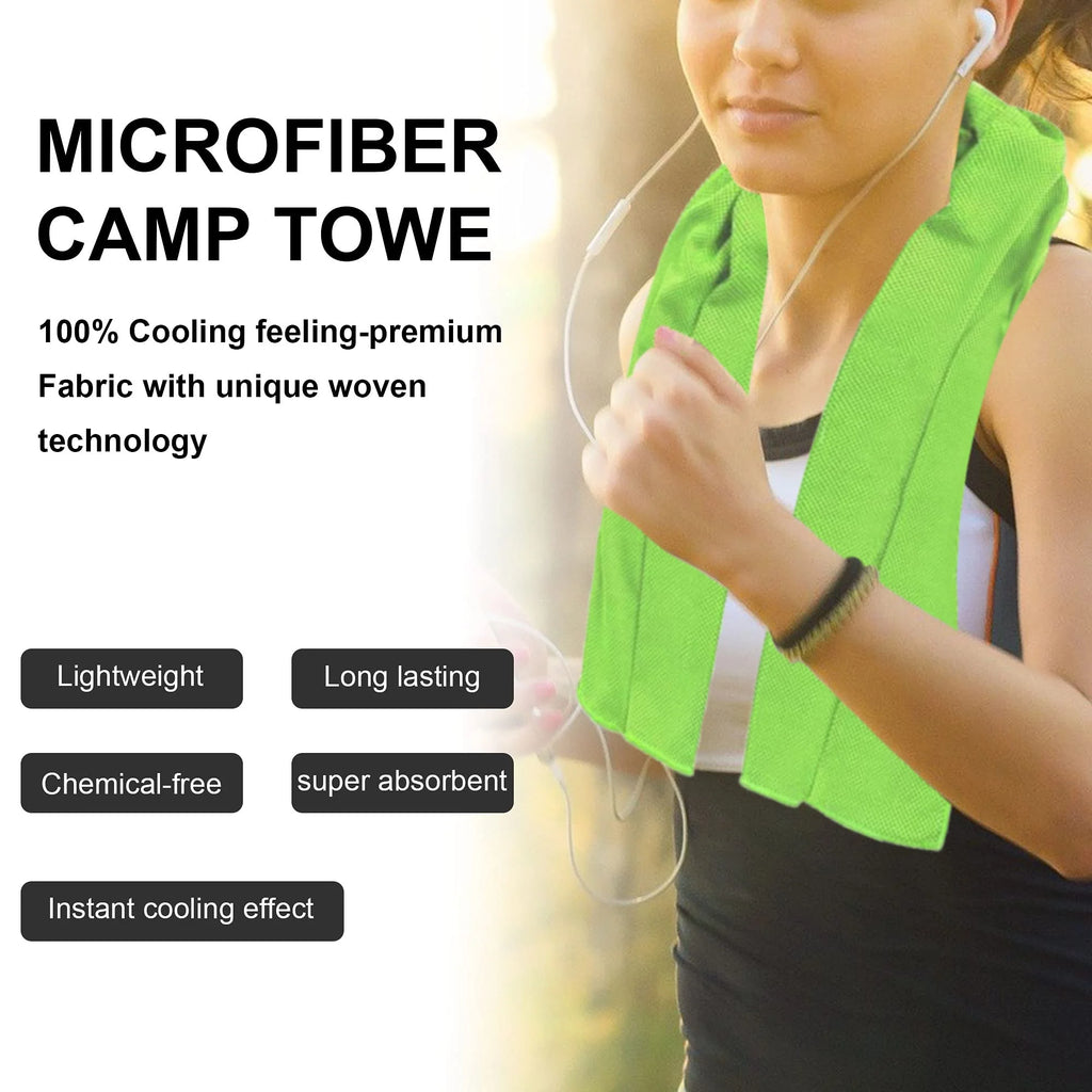 Stay Cool Anywhere! 🌬️❄️ Grab our 4 Pack of Chilly Microfiber Cooling Towels for Your Next Workout, Yoga Session, or Outdoor Adventure! 🏋️‍♂️🧘‍♀️ Perfect for Keeping Your Neck and Face Refreshingly Cool! #FitnessEssentials #StayCool