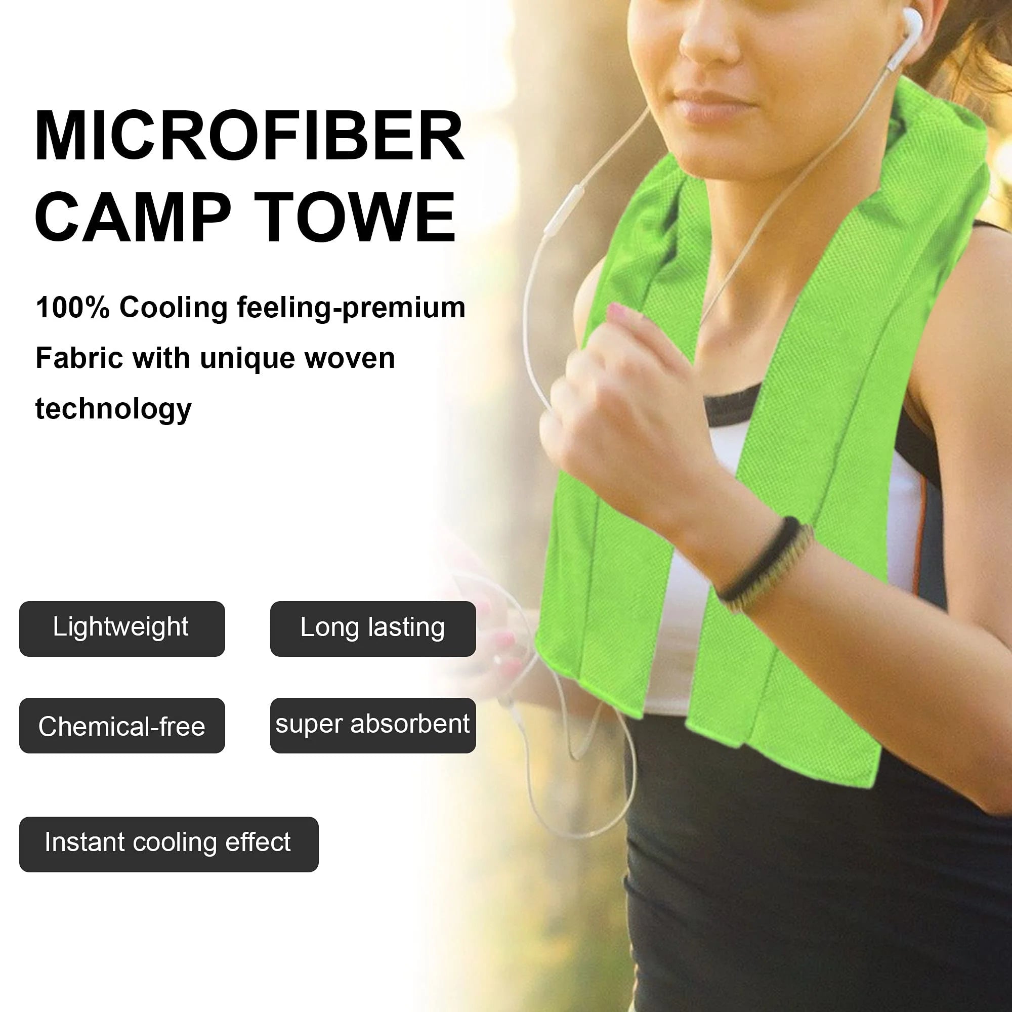 Stay Cool Anywhere! 🌬️❄️ Grab our 4 Pack of Chilly Microfiber Cooling Towels for Your Next Workout, Yoga Session, or Outdoor Adventure! 🏋️‍♂️🧘‍♀️ Perfect for Keeping Your Neck and Face Refreshingly Cool! #FitnessEssentials #StayCool