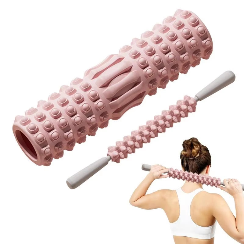 Transform Your Workout with the Ultimate Yoga Foam Roller for Muscle Relief and Flexibility! 🧘‍♀️💪 #FitnessGoals #YogaLife #StretchAndRecover