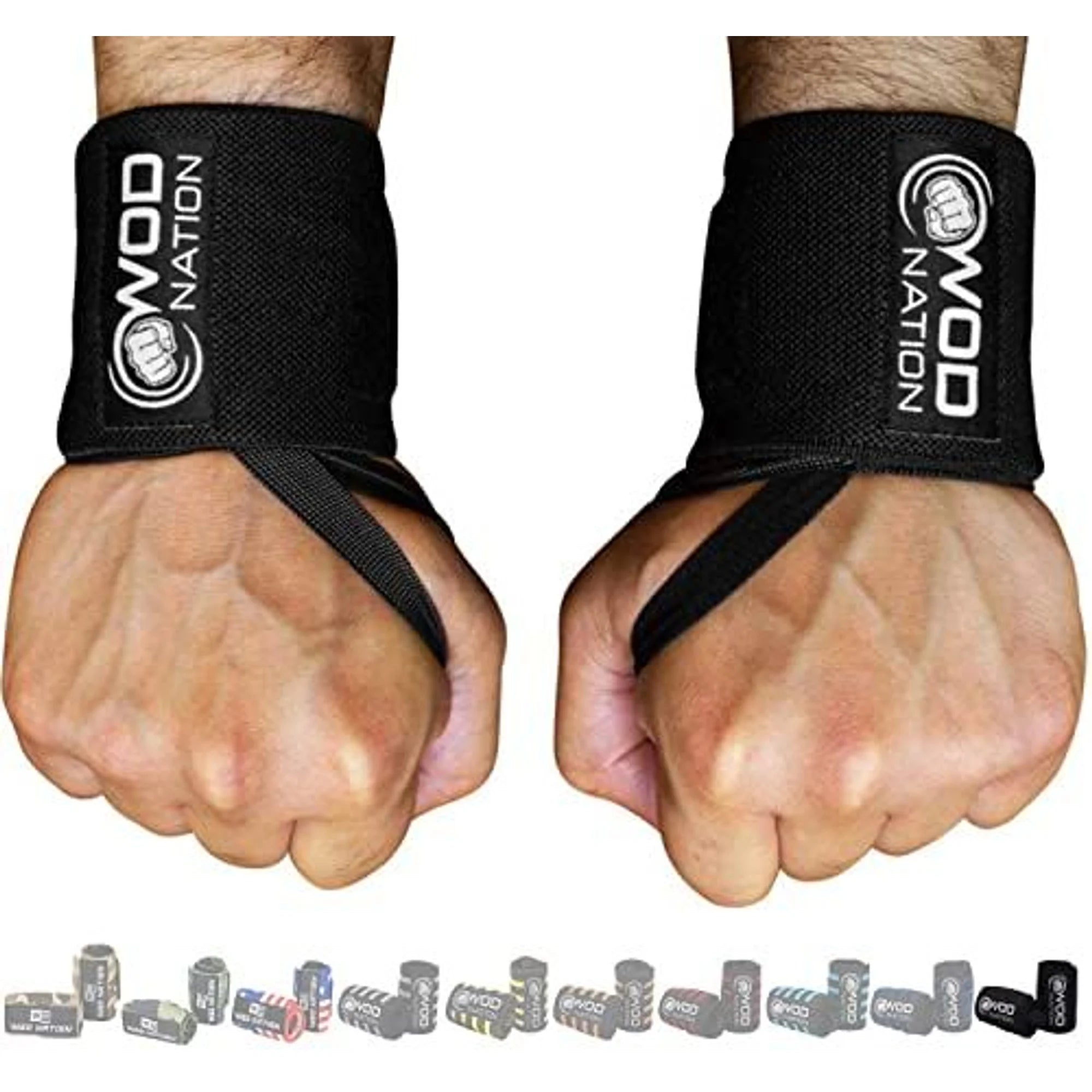 Boost Your Lifting Game with Our 12" Professional Wrist Wraps & Straps – Perfect Support for Powerlifting! 🏋️‍♂️💪 #GymEssentials #Weightlifting