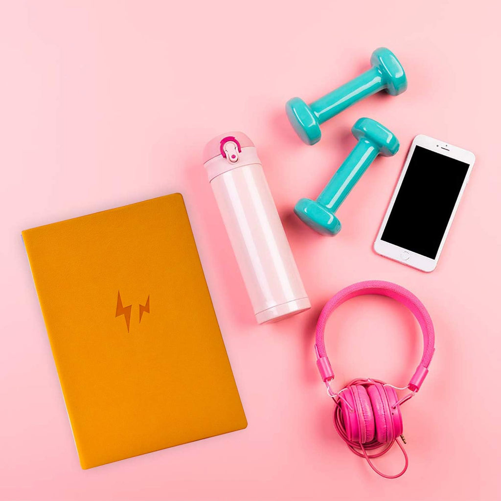 Fitness & Food Journal Weight Loss Planner for Women & Men, Tracking Meals and Exercise, Bodybuilding Progress - Daily Personal Health Tracker