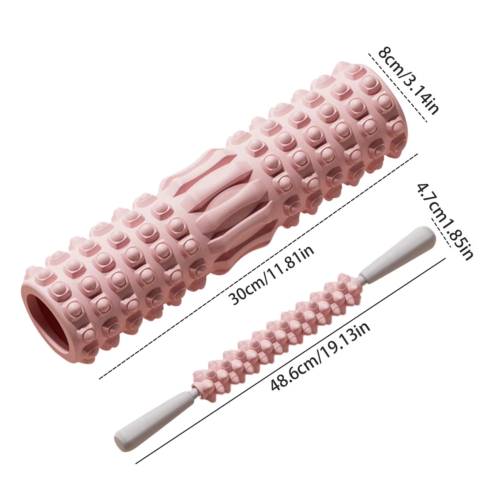 Transform Your Workout with the Ultimate Yoga Foam Roller for Muscle Relief and Flexibility! 🧘‍♀️💪 #FitnessGoals #YogaLife #StretchAndRecover